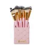 ست براش 12 عددی با استند چرم BH cosmetics