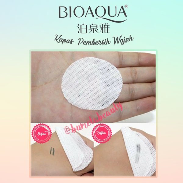 پد پاک کننده آرایش مرطوب بیوآکوا BIOAQUA | پخش عمده 3