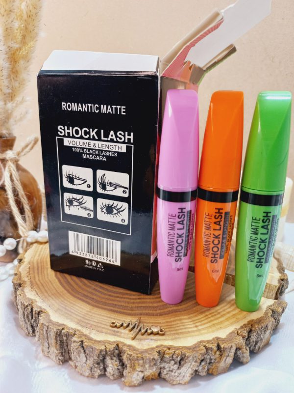 مشخصات ریمل سه فرچه رومانتیک مات Romantic Matte Shock Lash