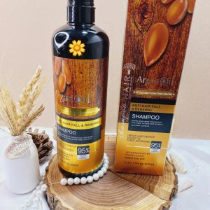 شامپو روغن آرگان کراتینه اصلی جعبه دار لایتنس 900 میل 95% ARGAN OIL