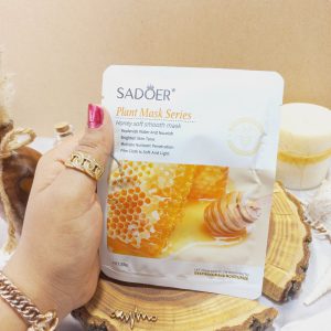 ماسک صورت ورقه ای عسل سادور Sadoer کد SD80627