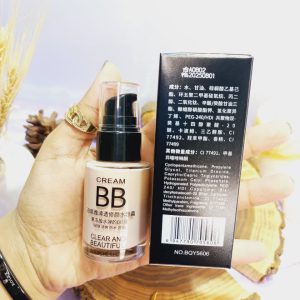 مشخصات بی بی کرم BB CREAM شفاف و زیبا برند بیوآکوا BIOAQUA کد BQY5606