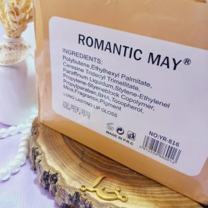 مشخصات رژ لب مایع پرطرفدار رمانتیک می کد 816 ROMANTIC MAY