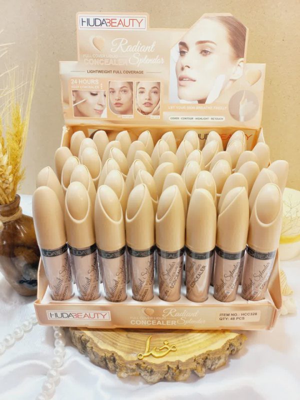 کانسیلرمایع 24 ساعته فول کاور هدی بیوتی HUDA BEAUTY کد HCC328