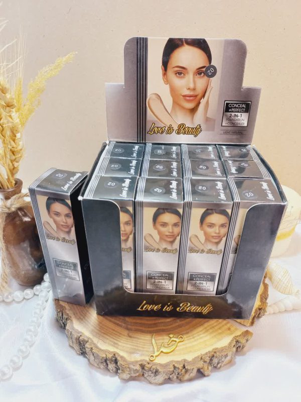 کانسیلر پرفکت لاو این بیوتی LOVE BEAUTY کد L019 5