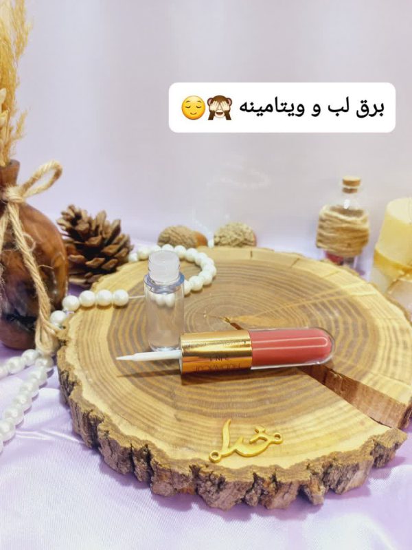 قیمت برق لب و رژ مایع دو کاره هدی موجی HUDA MOJI کد L543