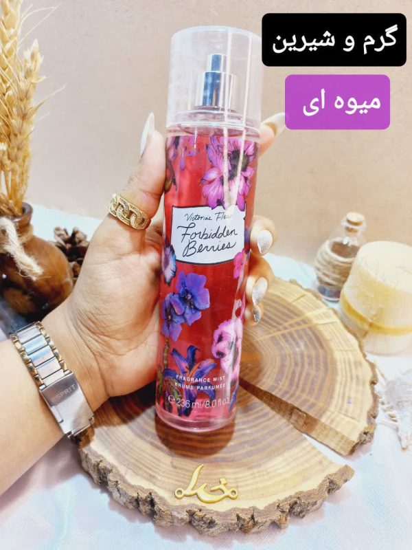 بادی اسپلش مدل Forbidden Berries حجم 236 میل ویکتوریا فلور اورجینال