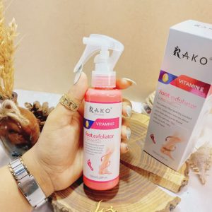 اسپری رفع ترک و خشکی پا و بدن قوی ویتامین VITAMIN E راکو RAKO کد RK923 اصلی